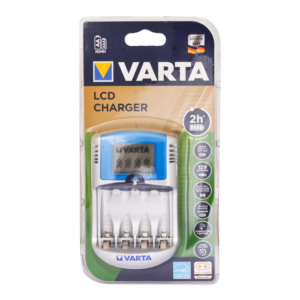 Varta 57070 LCD 12V + USB Pil Şarj Cihazı 