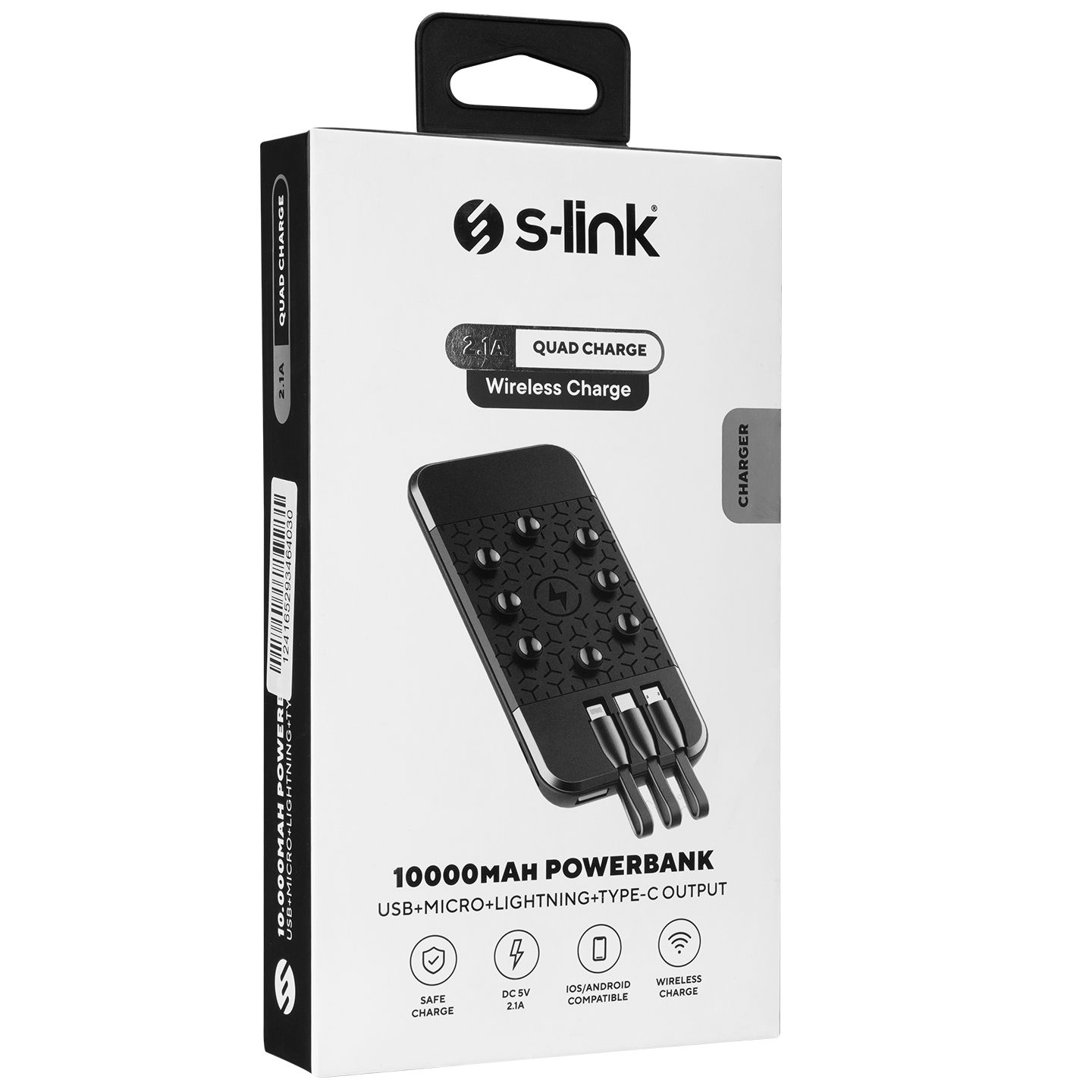 S-link IP-G14W 10000mAh Powerbank