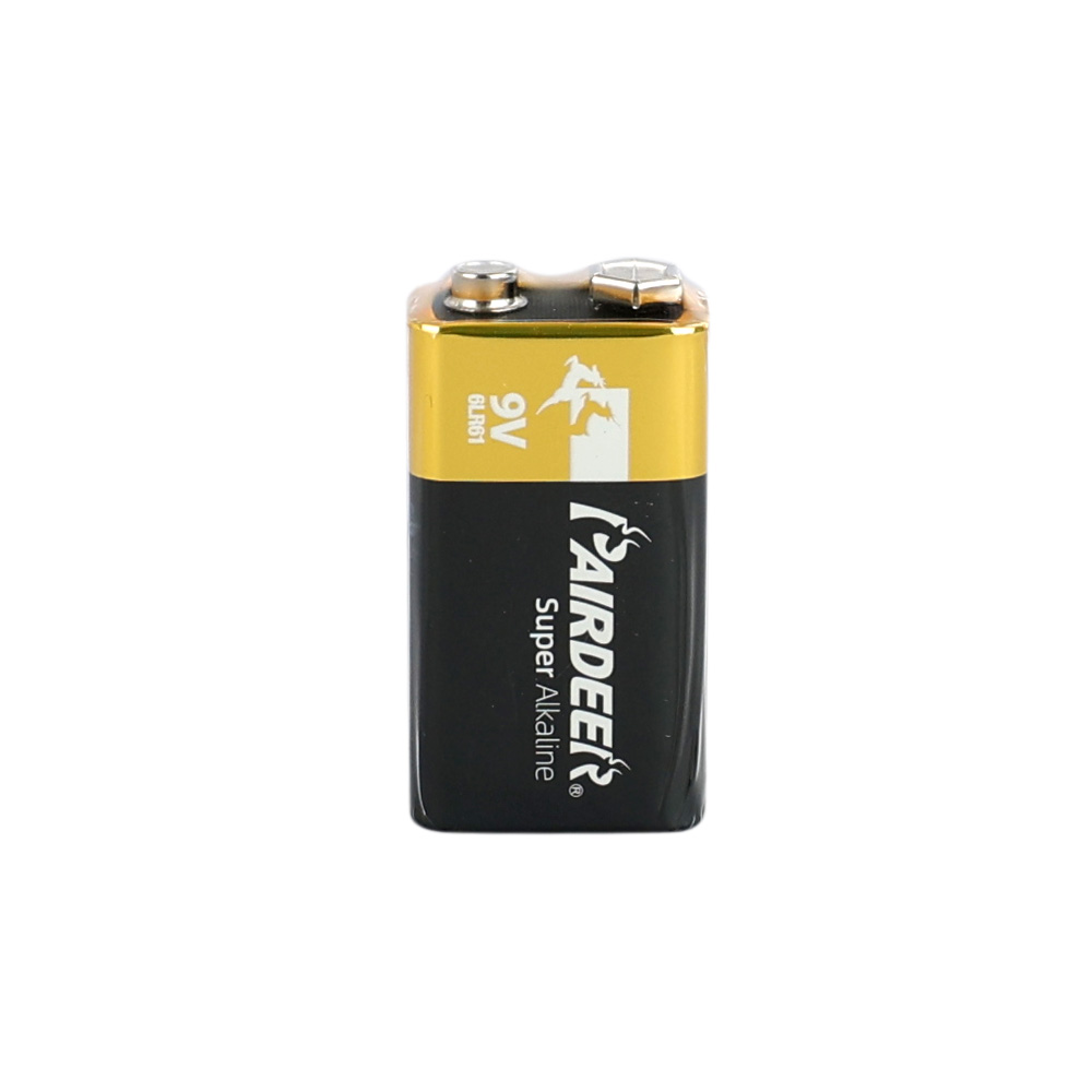 Pairdeer 6LR61/9V Alkaline Pil - Tekli Shrink