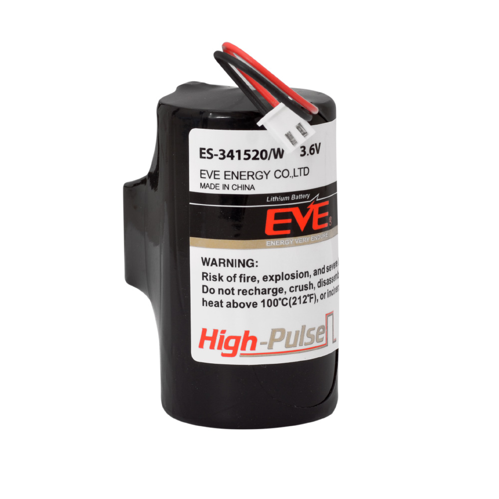 EVE ER34615+SPC1520 - 1S1P - D Size Li-ScO2 Lithium Pil - Soketli - Kapasitorlü