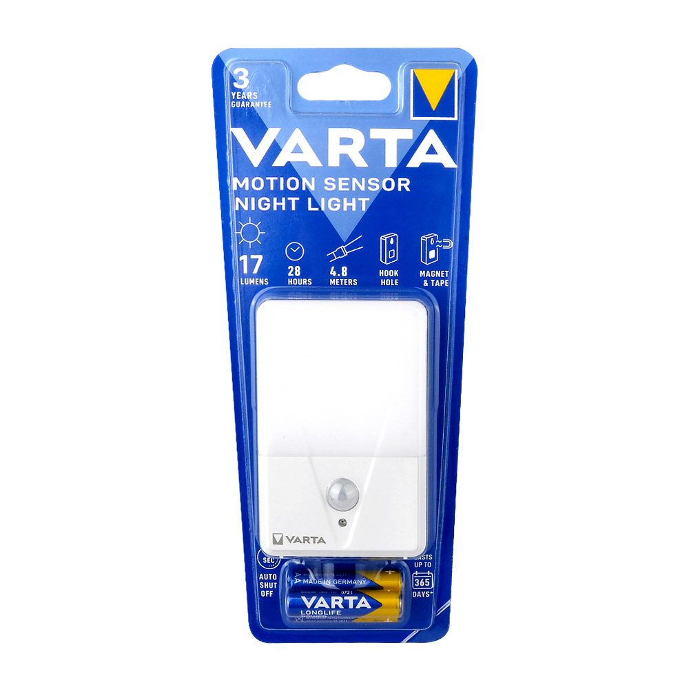 Varta 16624101421 Sensörlü Gece Lambası 3AAA