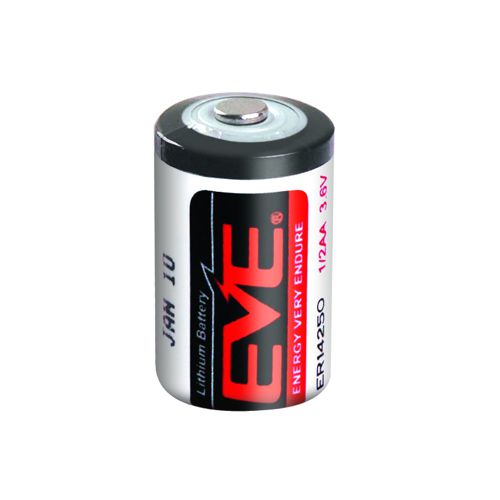 EVE ER14250 - 1/2AA Size - 3.6V Li-SOCI2 Lithium Pil