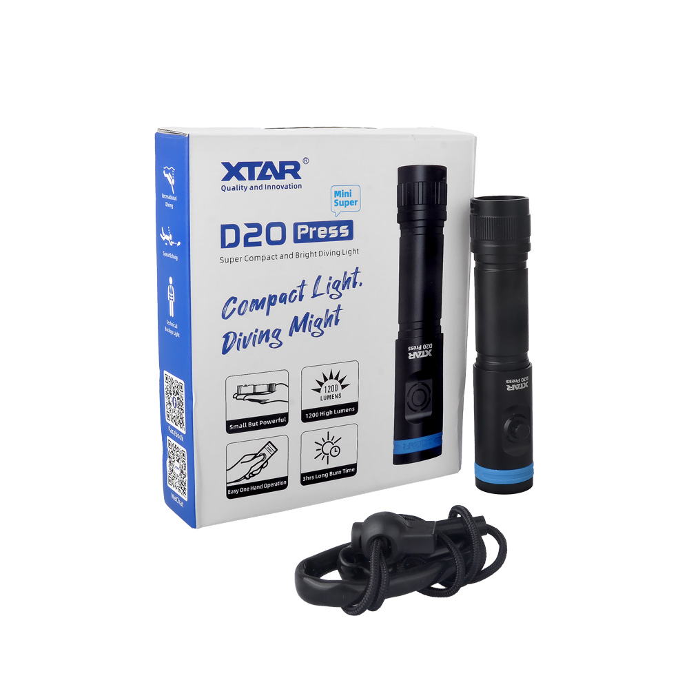 Xtar D20 Press Flashlight KT El Feneri