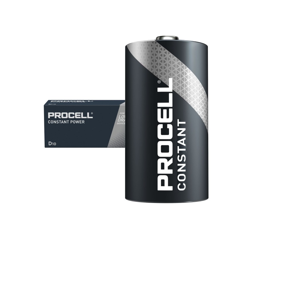 Procell Constant - PC1300 - LR20 - D Size - 19.6 Ah - Endüstriyel Alkaline Pil - 10lu Paket