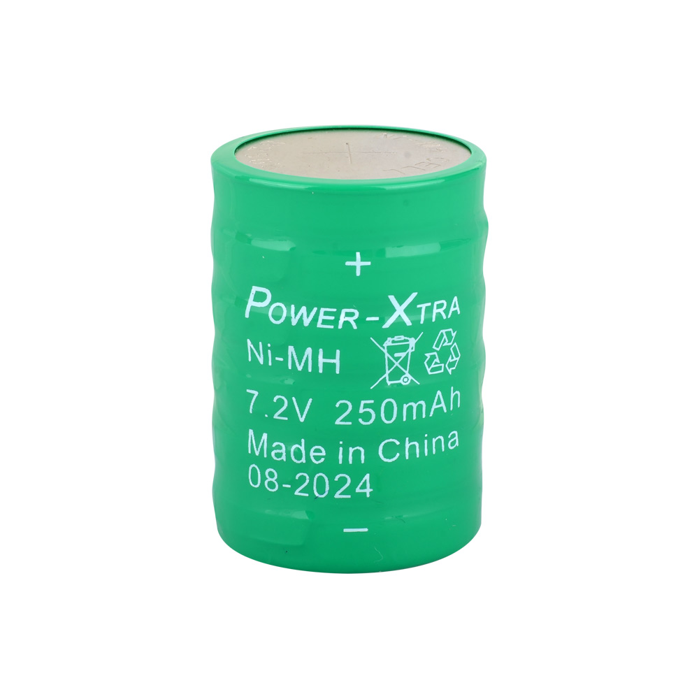 Power-Xtra 6S1P - 7.2V 250 Mah V250H - Ni-Mh Buton Şarjlı Pil - 55625306052 6/V250H