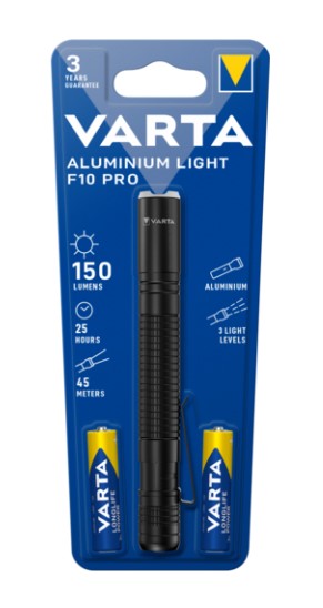 Varta 16606 F10 Alüminyum Fener 2AAA