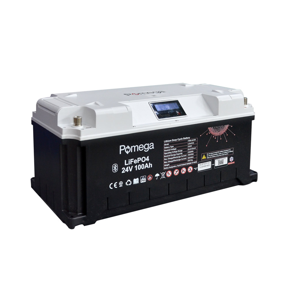 Pomega PBK-24100 - 24V 100 Ah LiFePo4 Akü