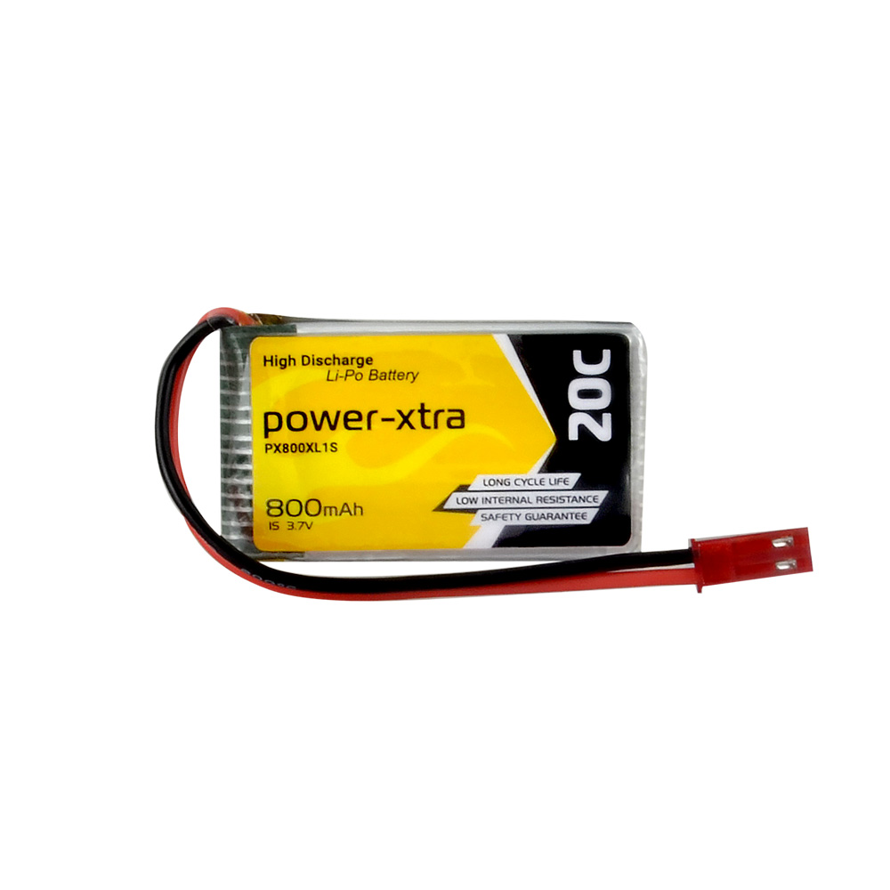 Power-Xtra PX800XL1S - 1S1P - 3.7V 800 mAh Li-Polymer Pil -20C
