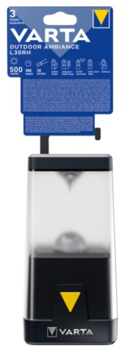 Varta 18666 Outdoor Ambiance L30RH Şarjlı ve Pilli 3AA Fener