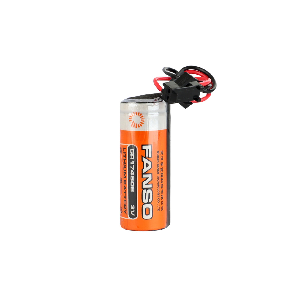 Fanso - 1S1P - 3.0V CR17450SL Li-MnO2 Lithium Pil - Soketli - SM-2P