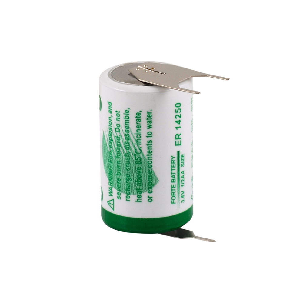 FORTE 3.6V ER14250 1/2AA /3PT Lithium Pil 