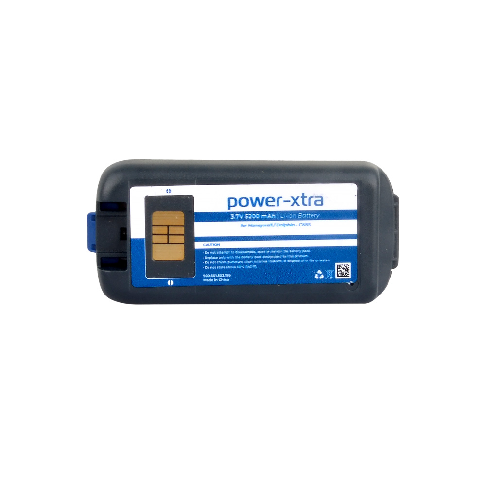 Power-Xtra - Honeywell / Dolphin - CK75-CK65-EDA60 Bataryası - 3.7V 5200mAh Li-ion Batarya