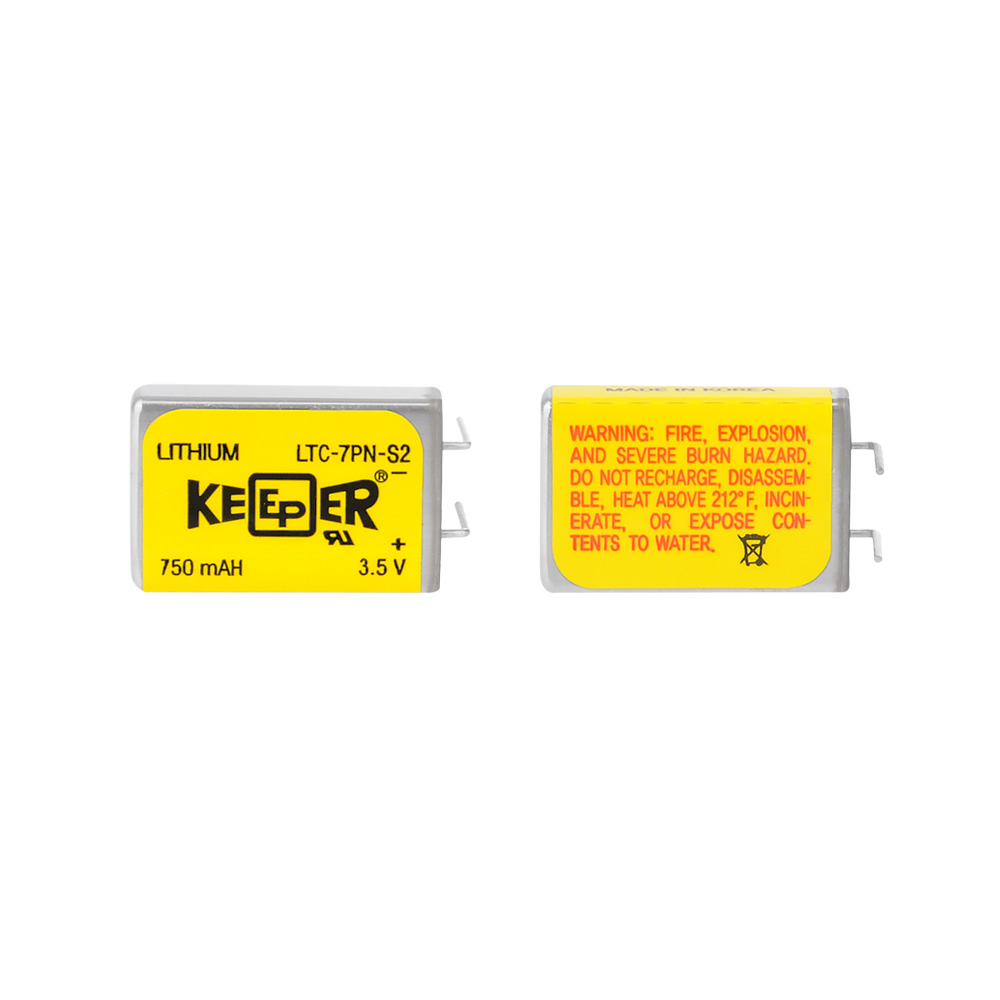 Eagle Picher-Keeper LTC-7PN-S2 Li-SOCI2 Lithium Pil