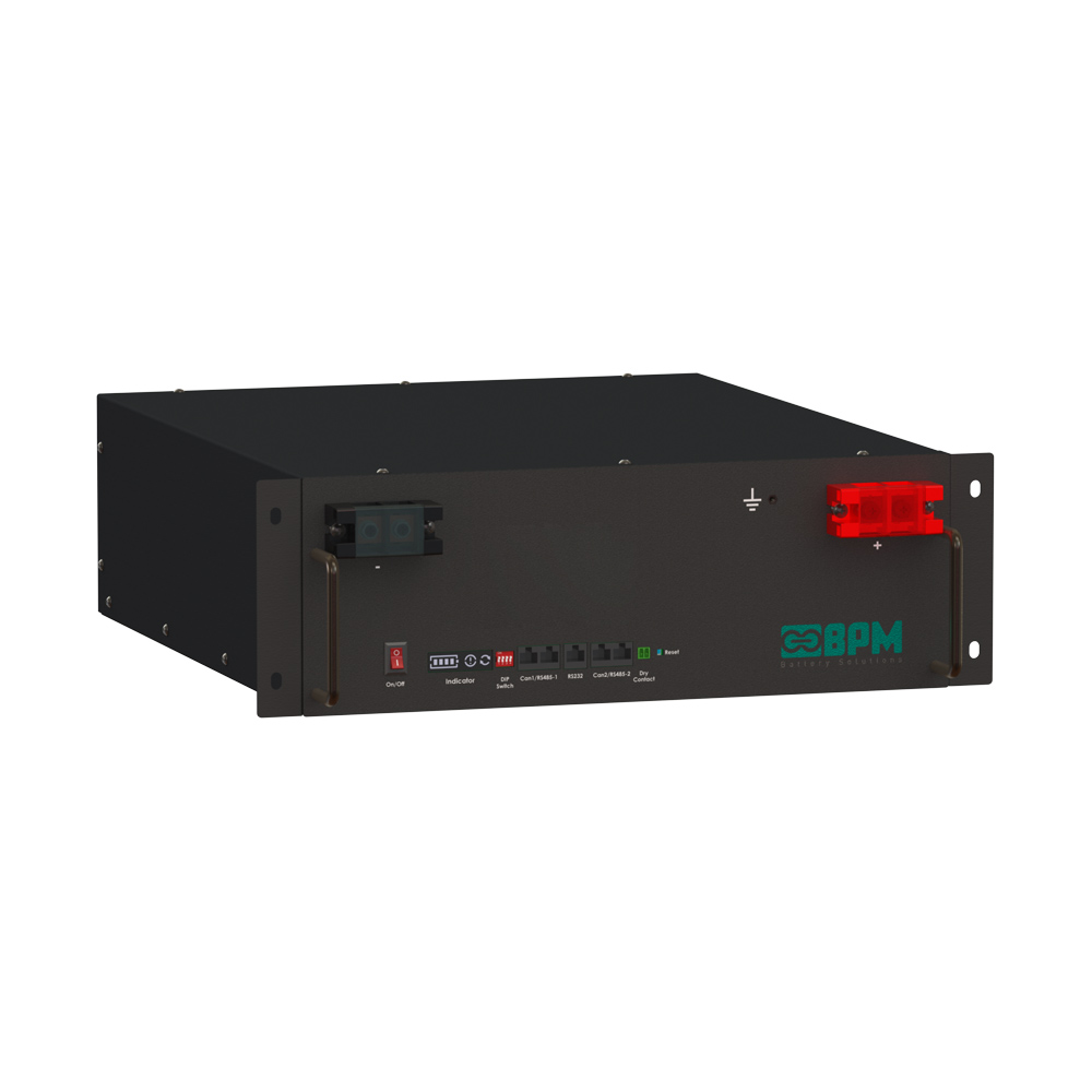 Rackline 51.2V 100Ah Modüler Lityum Batarya (16S Ekransız)