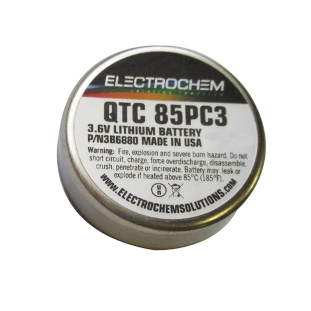 Electrochem QTC85 - 3B6880 - DD Size - 3.6 V 1000 mAh - Lithium Bromine Chloride Battery