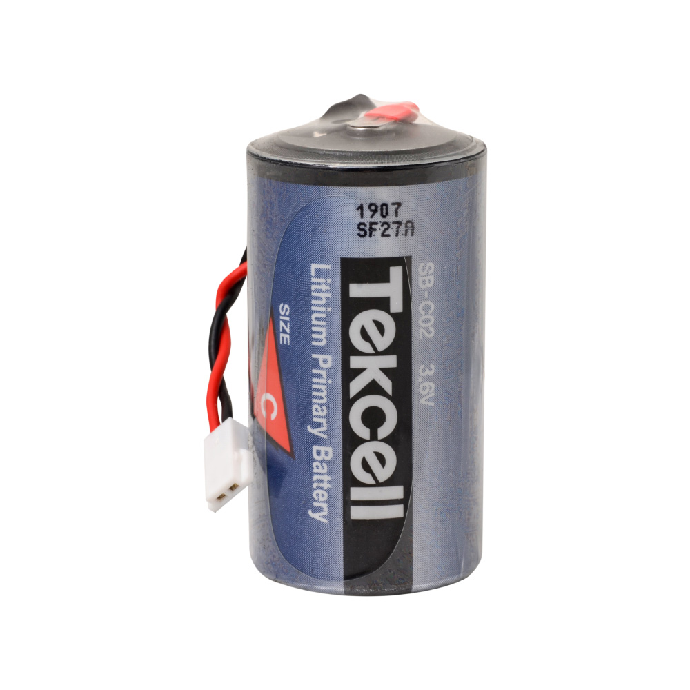 Tekcell SB-C02-ER26500 - 1S1P - C Size - 3.6V Li-SOCI2 Lithium Pil - Soketli