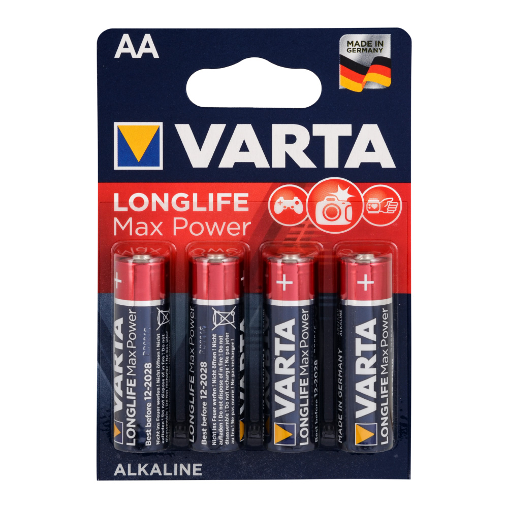 Varta 4706 Longlife Max Power AA Kalem Pil 4lü