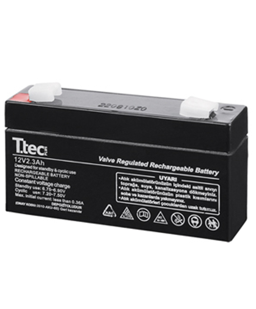 Ttec 12V 2.3 Ah Bakımsız Kuru Akü