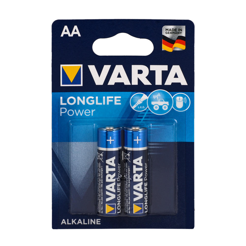 Varta 4906 Longlife Power AA Kalem Pil 2li 