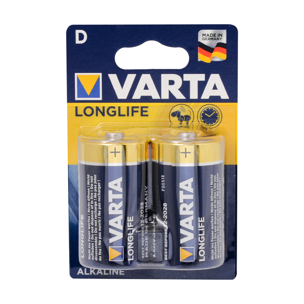 Varta 4120 Longlife D Büyük Boy Pil 2li