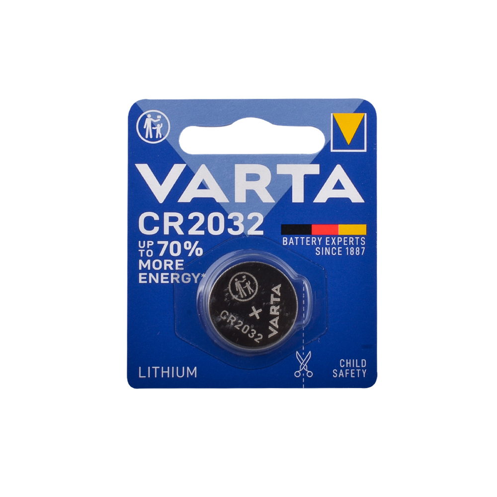 Varta 6032 Lithium CR2032 Pil 1li
