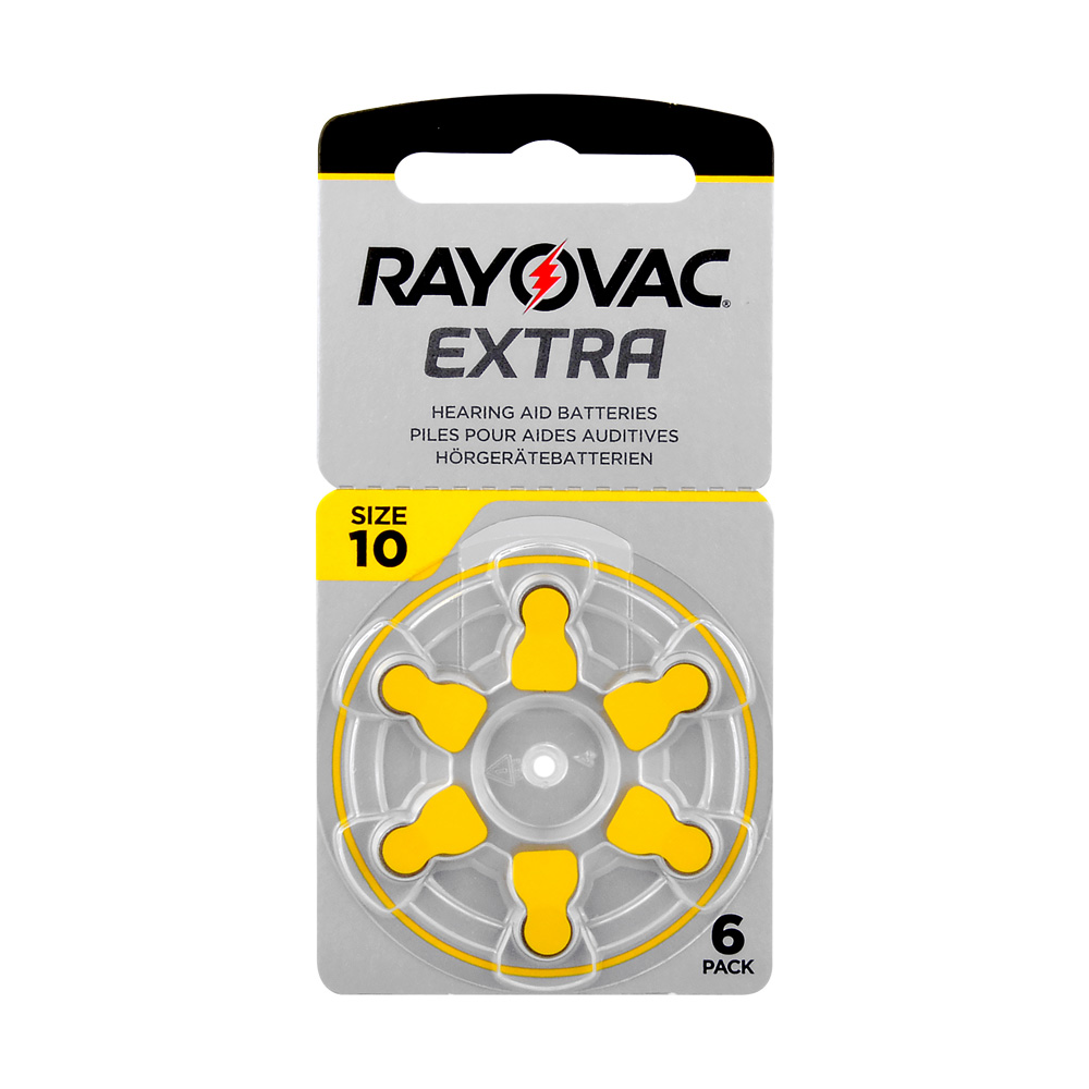 Rayovac Extra Advanced 10 / PR70 Numara Kulaklık Pili 6lı 