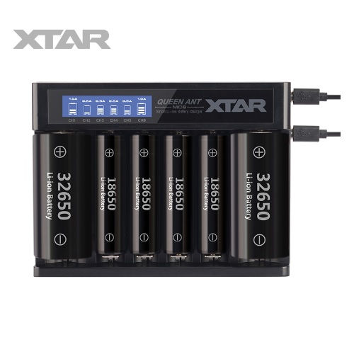 Xtar QUEEN ANT MC6 - Li-ion Pil USB Şarj Cihazı