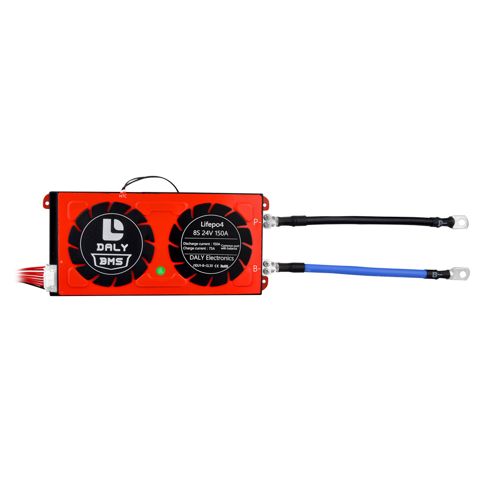 Daly - 8S - 25.6V 150A - LiFePO4 BMS - Balans - Common Port