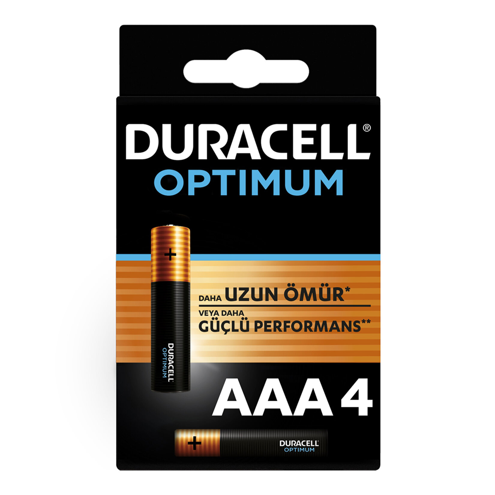 Duracell Optimum AAA İnce Kalem Pil 4lü