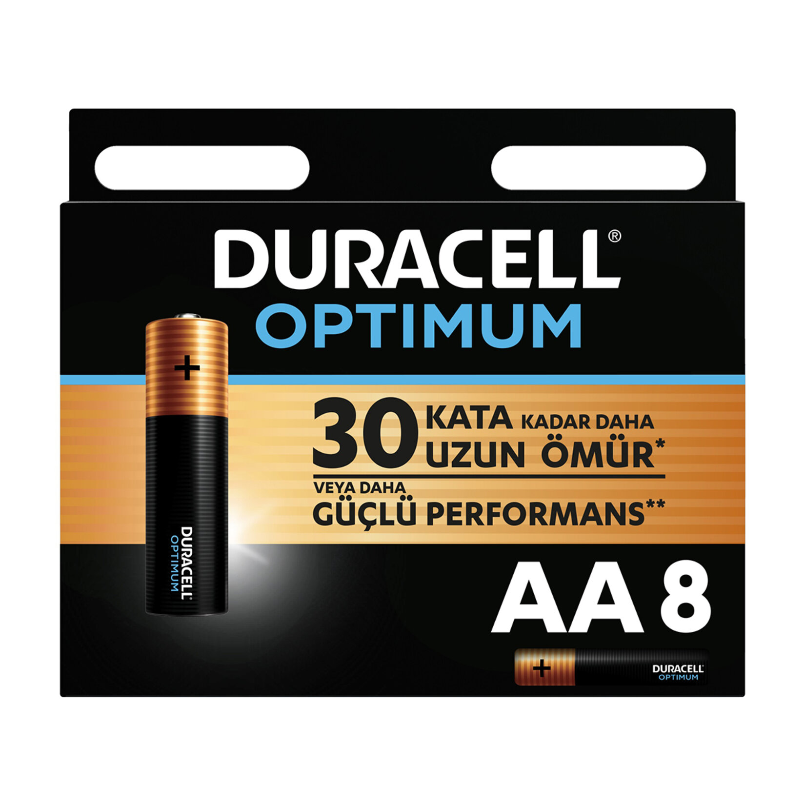 Duracell Optimum AA Kalem Pil 8li
