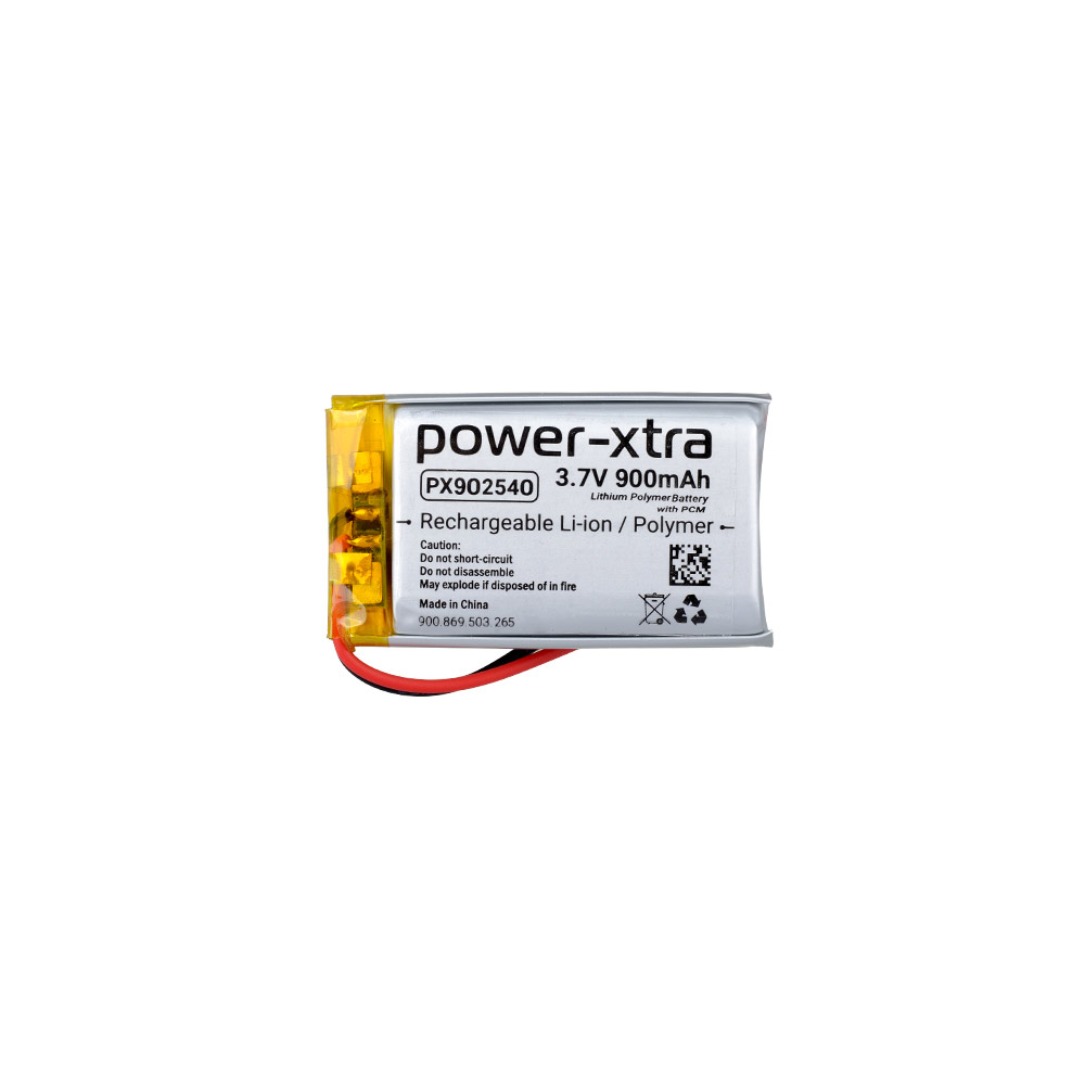 Power-Xtra PX902540 - 3.7V 900 mAh Li-Polymer Pil - Devreli
