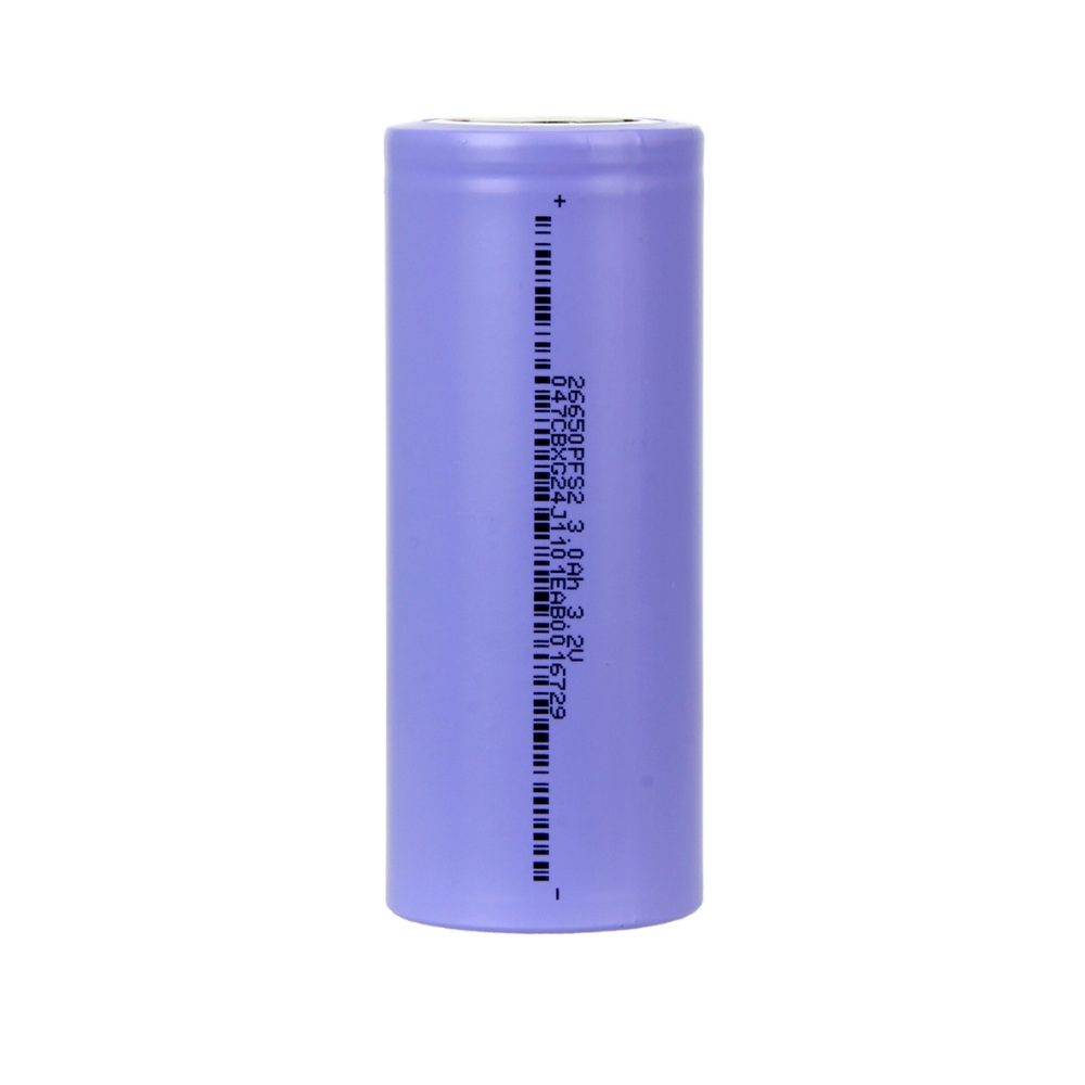 BAK Power - 26650PFS2 - 3.2V 3000 mAh - LiFePO4 Pil - 15C