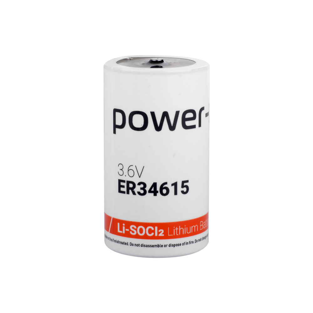Power-Xtra 3.6V ER34615 D Size Li-SOCI2 Lithium Pil