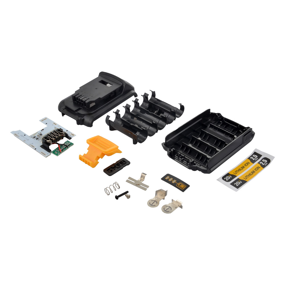 12M - MBK201DCB - Dewalt - 18.0V-20.0V - Li-ion - Matkap Batarya Kasası - DIY kits