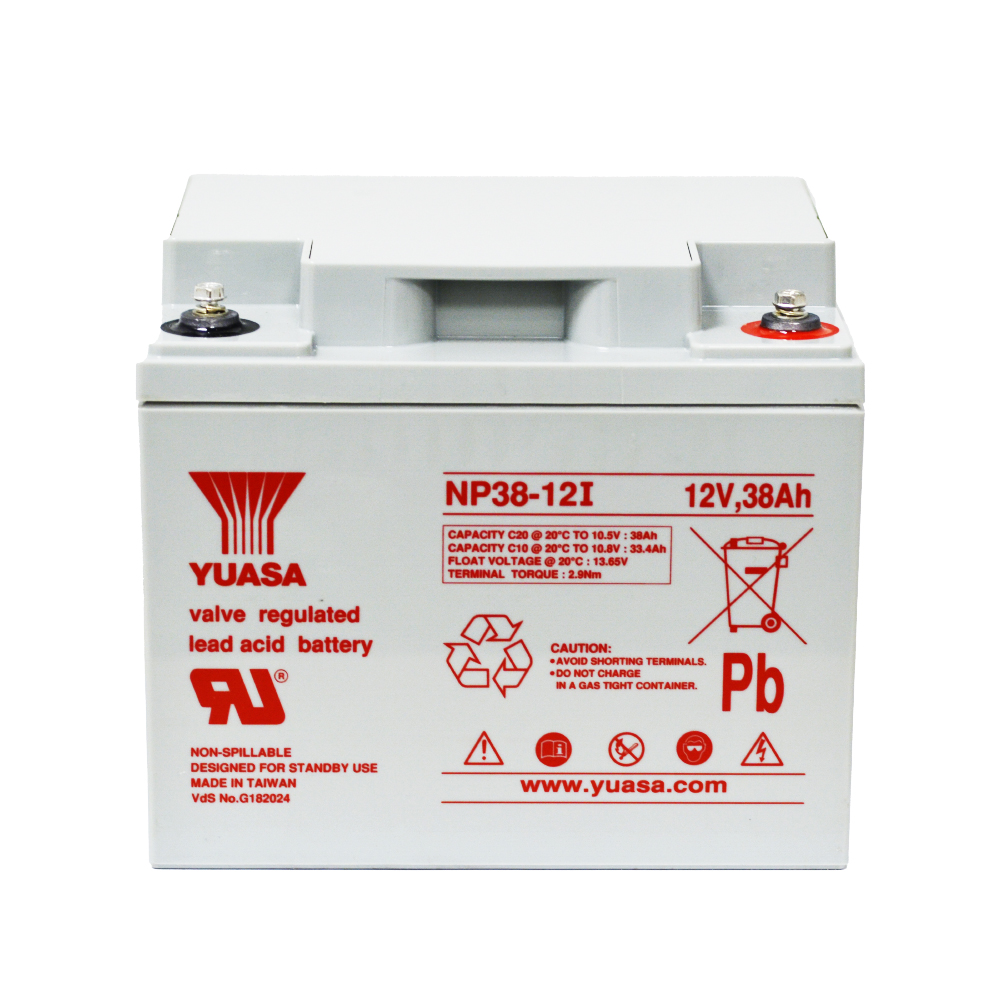 Yuasa NP38-12I - 12V 38 Ah Bakımsız Kuru Akü