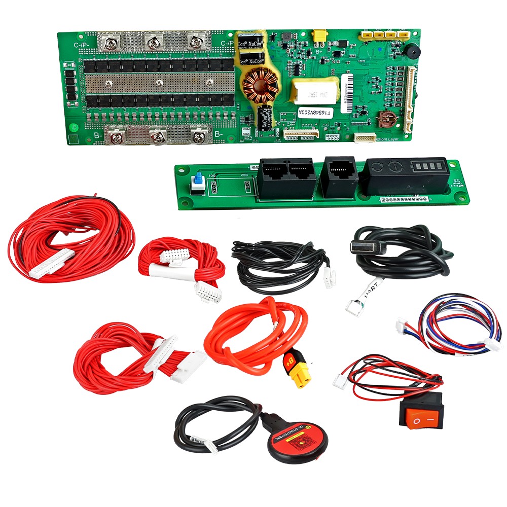 Daly - 16S - 200A - Li-ion Smart ESS BMS - LCD - Bluetooth