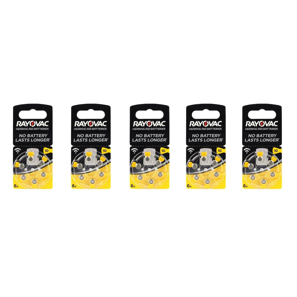 Rayovac Extra Advanced 10 / PR70 Numara Kulaklık Pili 6lı - 5li Paket