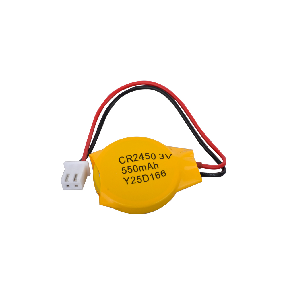 Power-Xtra CR2450 - 3V 550 mAh Lithium Li-MnO2 Button Pil - Soketli - 10cm - IS212755