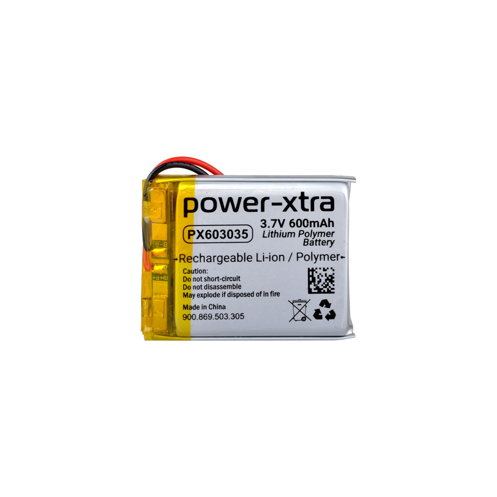 Power-Xtra PX603035 - 3.7V 600 mAh Li-Polymer Pil - Devreli