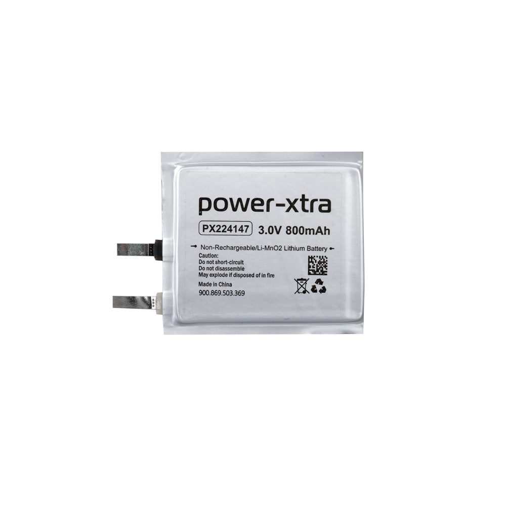 Power-Xtra PX224147 - 3.0V 800 mAh Li-MnO2 Lithium Pil - Şarjsız