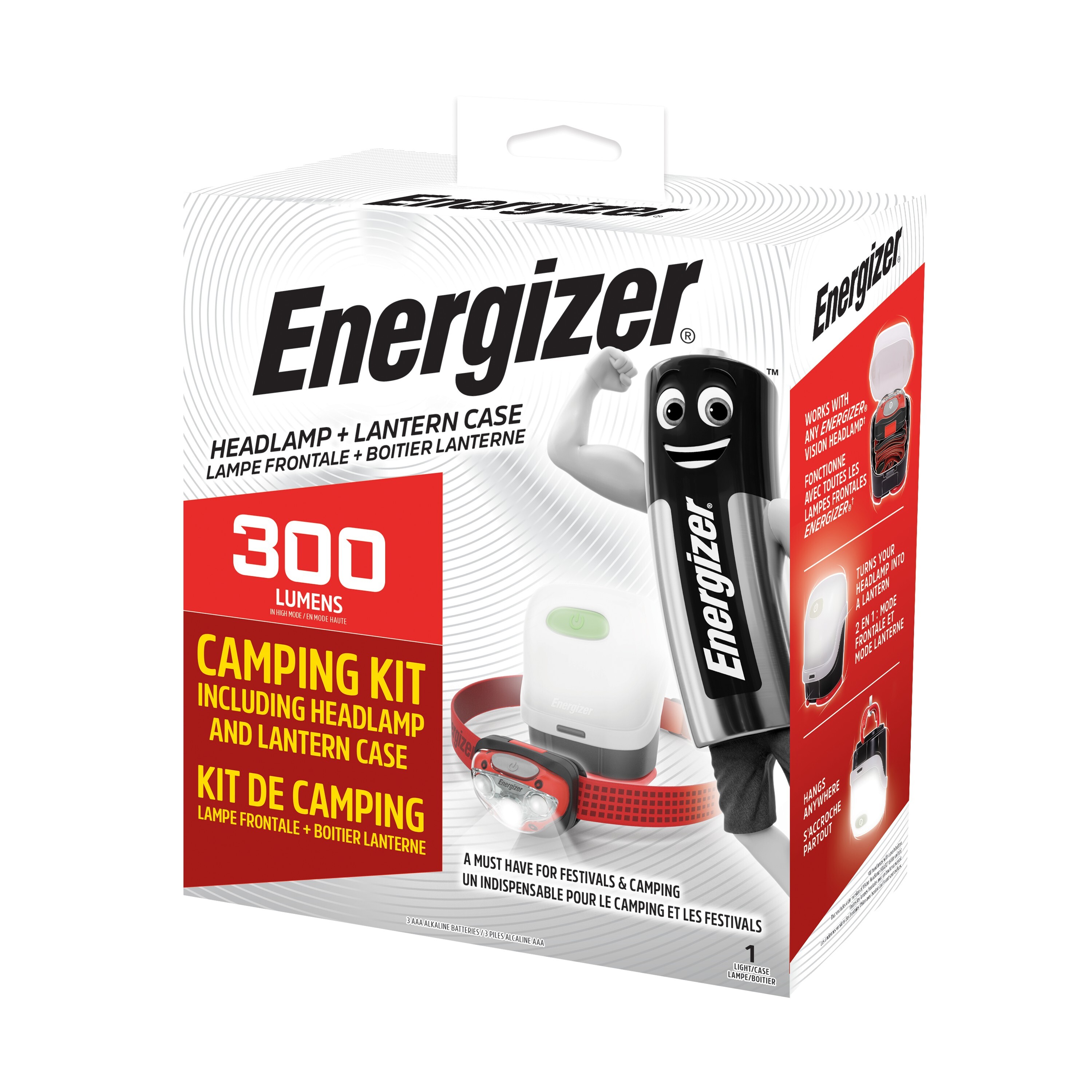 Energizer Camping Gift Pack Headlamp 3 Ledli Kafa Feneri