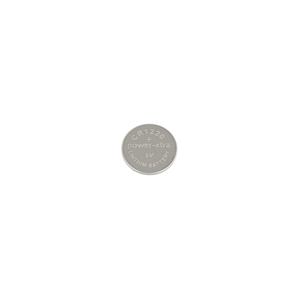 Power-Xtra CR1220 - 3V Li-Mn02 - Lithium Buton Pil - Bulk Paket