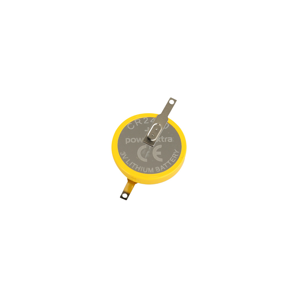 Power-Xtra CR2450-1T01DV -  3V Lithium Li-MnO2 Button Pil - 2 Pinli - Dikey