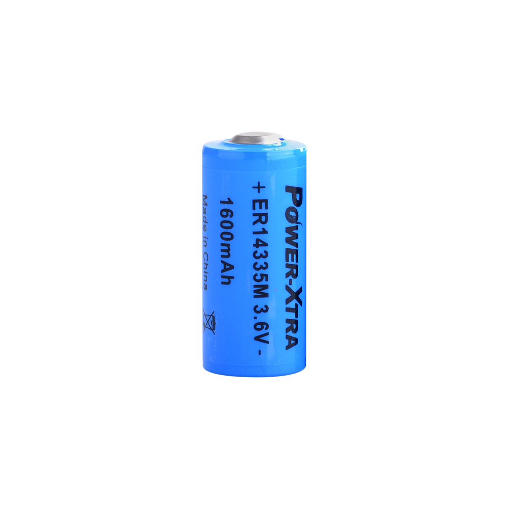 Power-Xtra 3.6V ER14335M 2/3AA Size Li-SOCI2 Lithium Pil