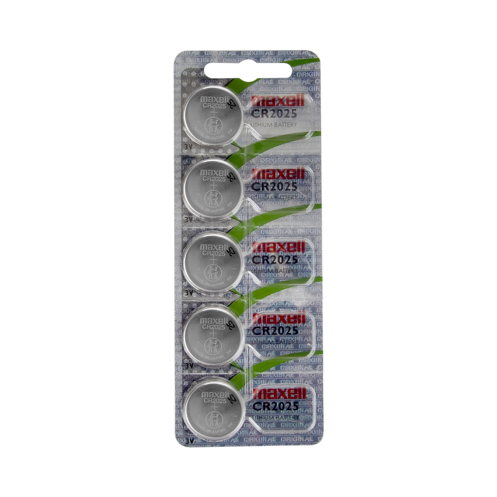 Maxell CR2025 Lithium Pil 5li Blister - Gri Paket
