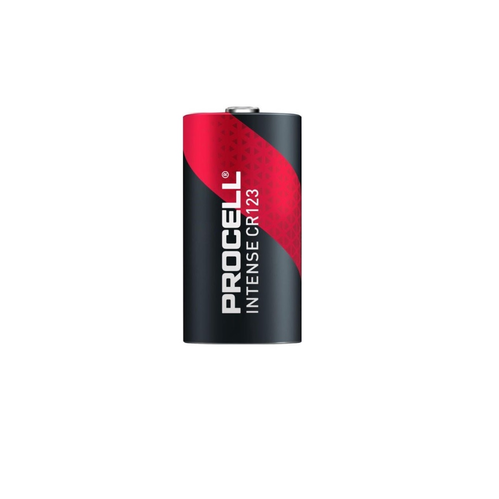 Procell Intense - CR123A - Li-MnO2 - 3.0V 1600 mAh Şarjsız Lithium Pil - Bulk