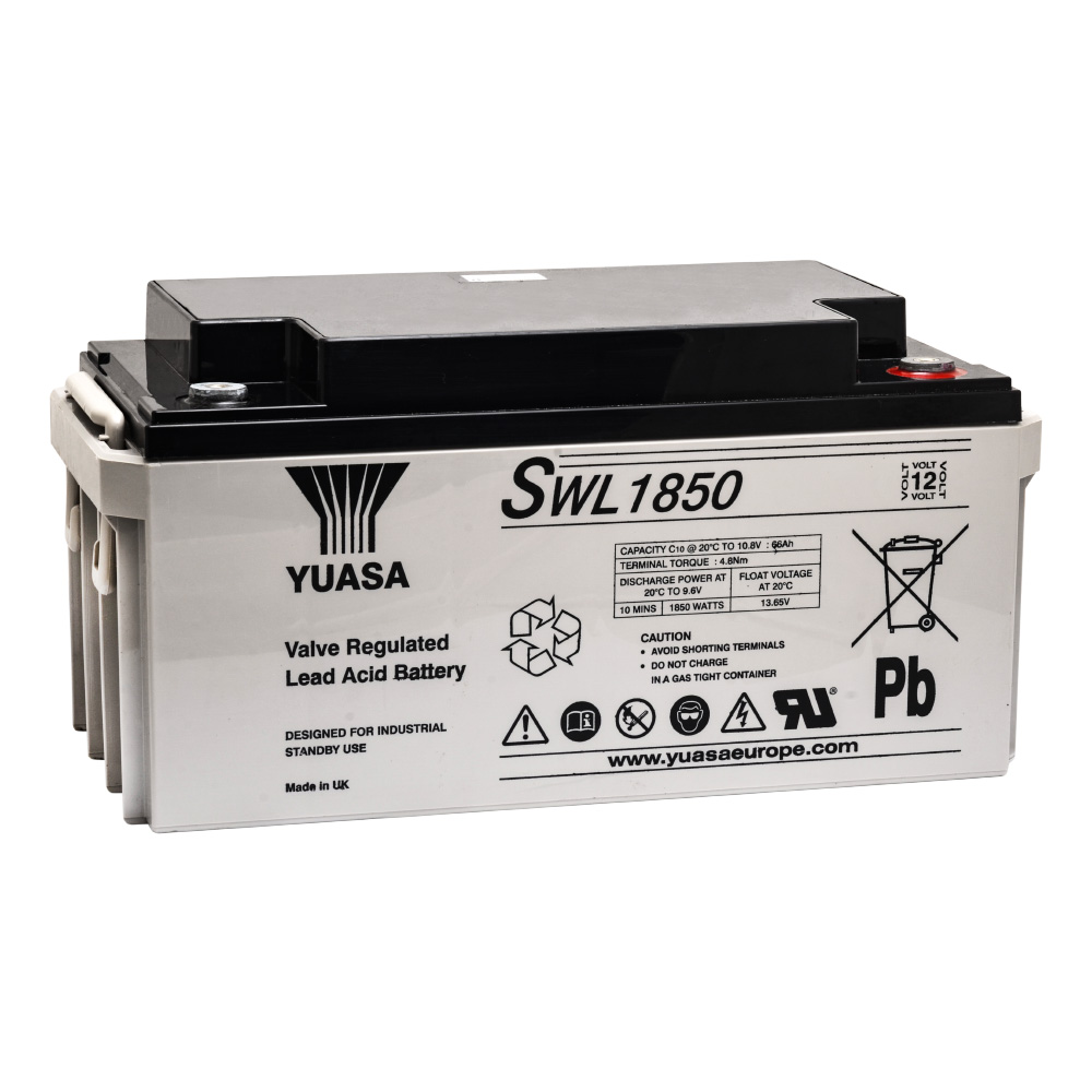 Yuasa SWL1850 12V 66 Ah Bakımsız Kuru Akü 