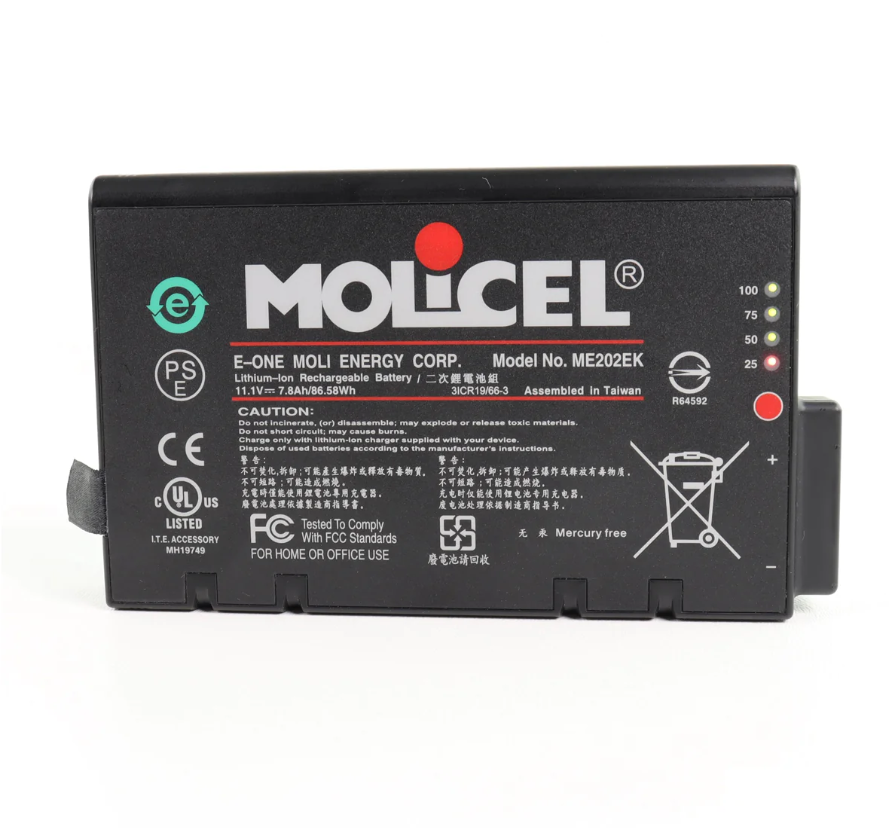 Molicel ME202EK 11.1V 7800 Mah Li-ion Şarjlı Batarya