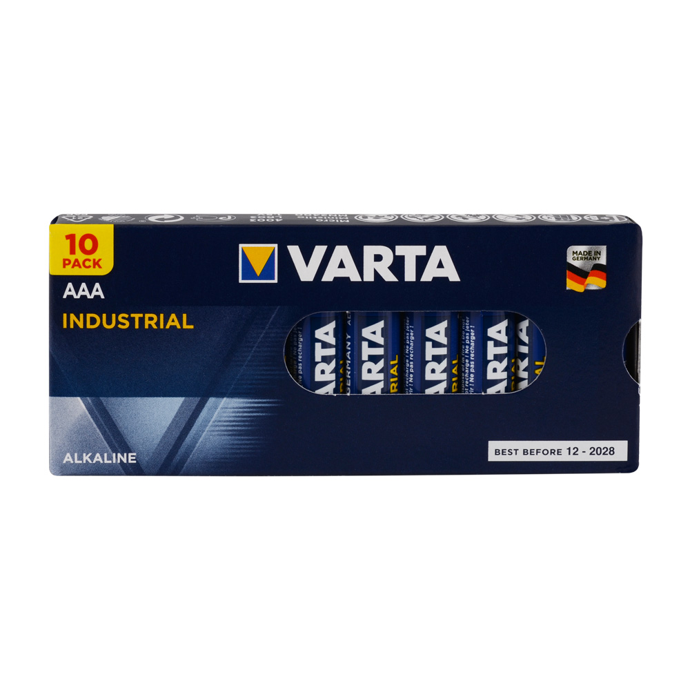 Varta 4003 Endüstriyel Pro Alkalin AAA Size İnce Kalem Pil 10lu