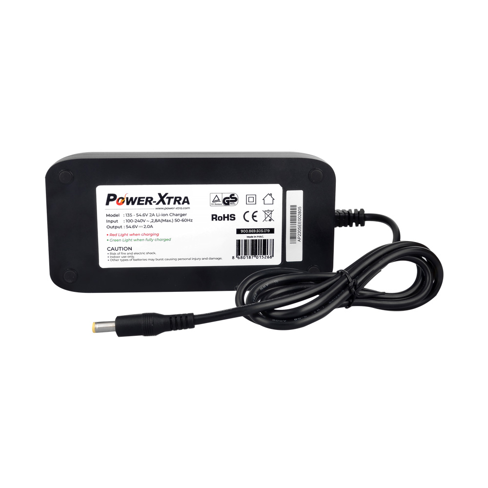Power-Xtra - 13S - 54.6V 2A - Li-ion Pil Şarj Cihazı